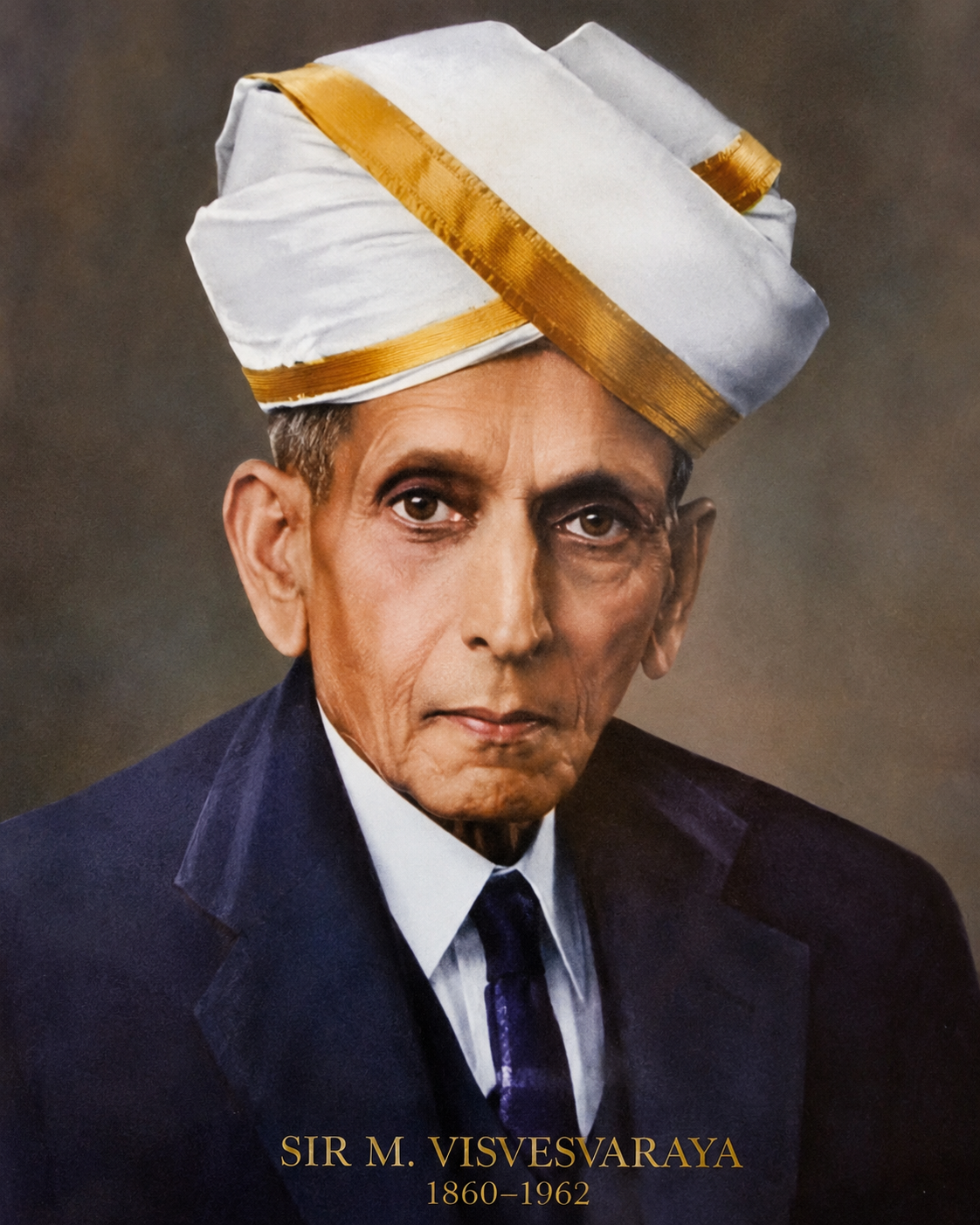 Portrait of Sir M. Visvesvaraya